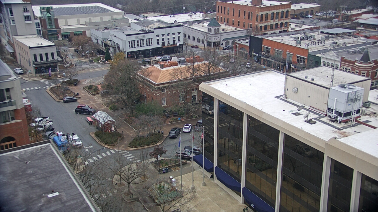 Thumbnail for current weather camera view from The Graduate Hotel in Fayetteville, Arkansas