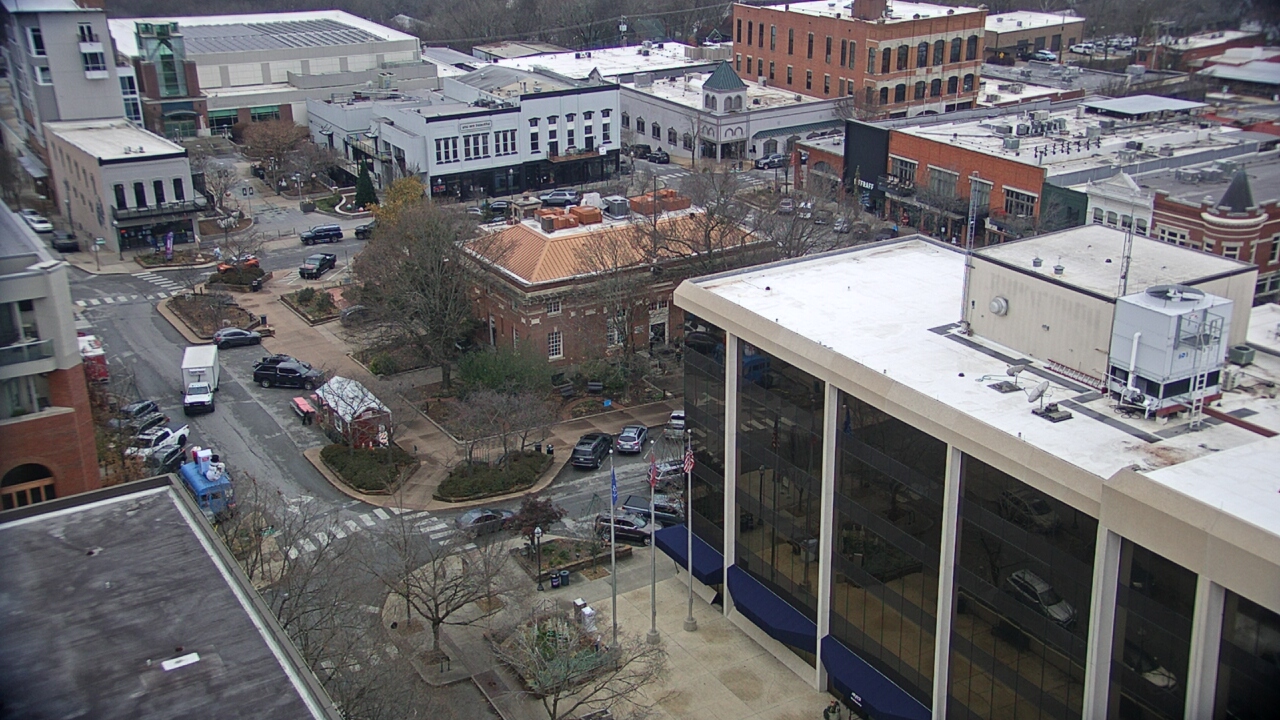 Thumbnail for current weather camera view from The Graduate Hotel in Fayetteville, Arkansas