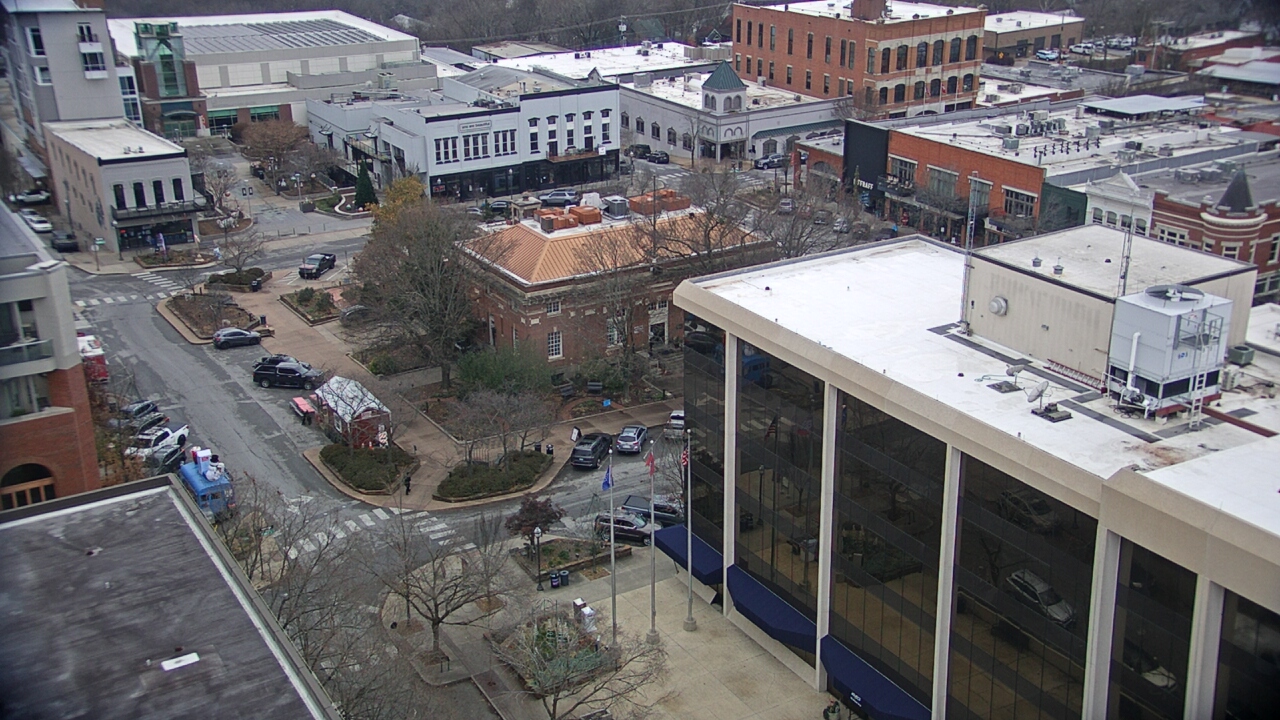 Thumbnail for current weather camera view from The Graduate Hotel in Fayetteville, Arkansas