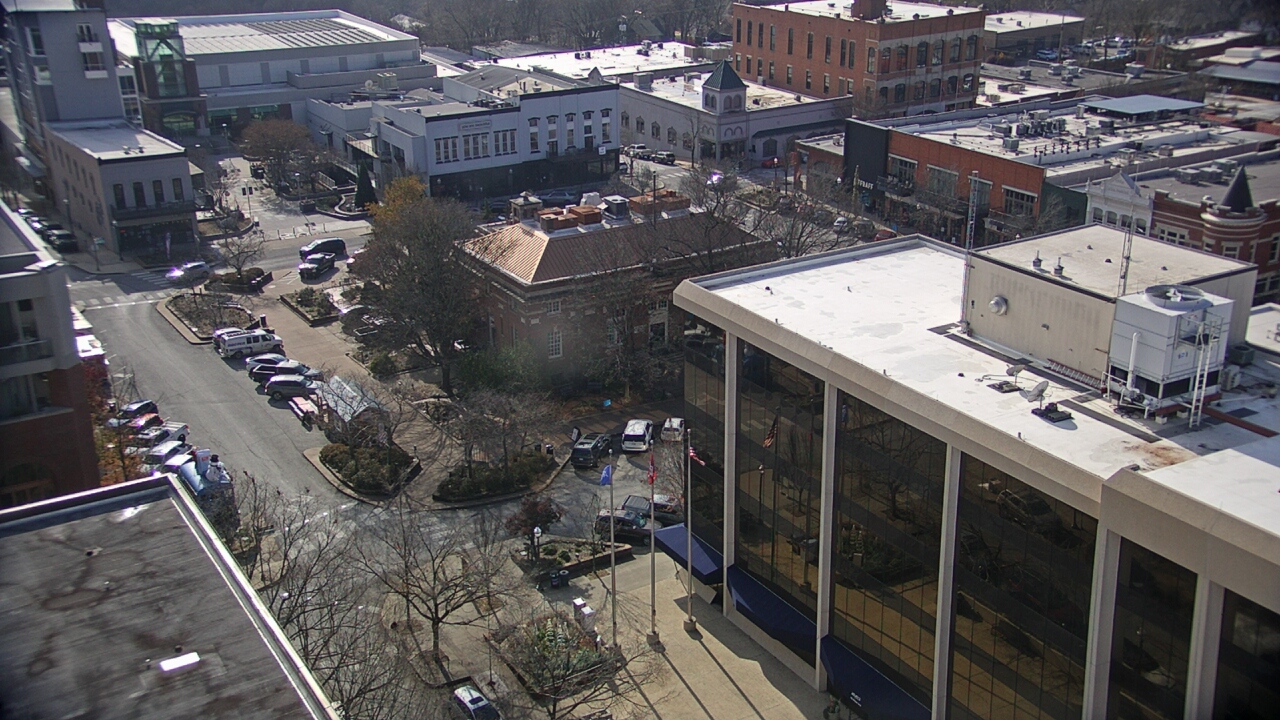 Thumbnail for current weather camera view from The Graduate Hotel in Fayetteville, Arkansas
