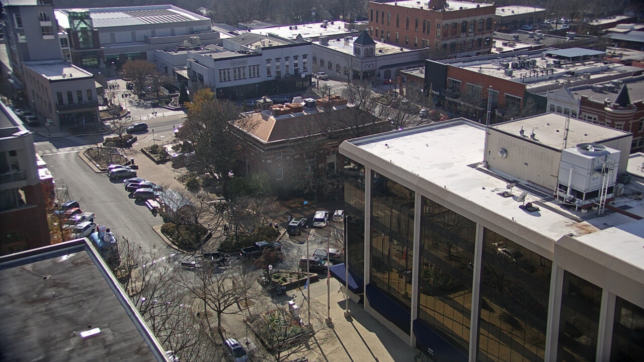 Thumbnail for current weather camera view from The Graduate Hotel in Fayetteville, Arkansas