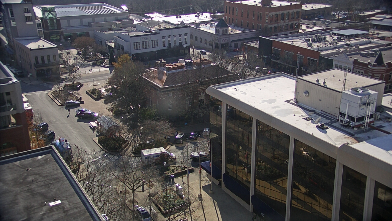 Thumbnail for current weather camera view from The Graduate Hotel in Fayetteville, Arkansas