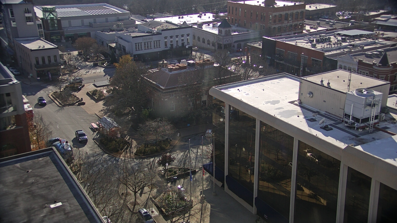 Thumbnail for current weather camera view from The Graduate Hotel in Fayetteville, Arkansas