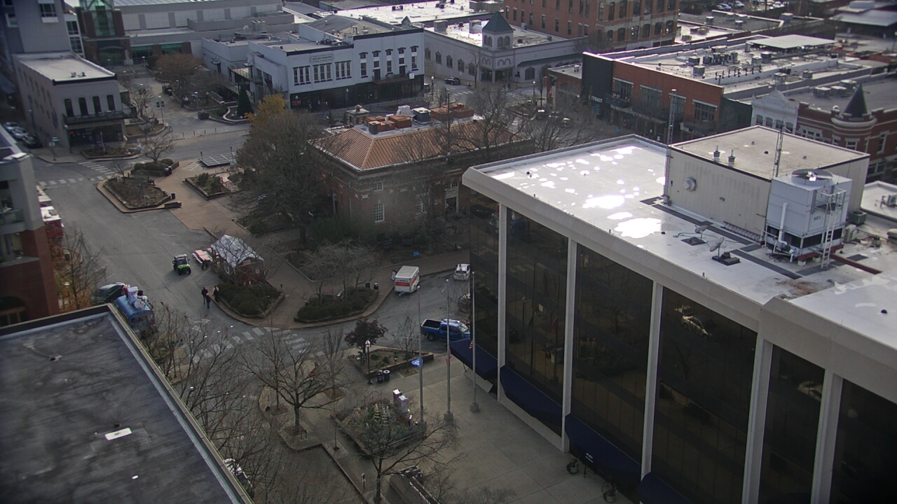 Thumbnail for current weather camera view from The Graduate Hotel in Fayetteville, Arkansas