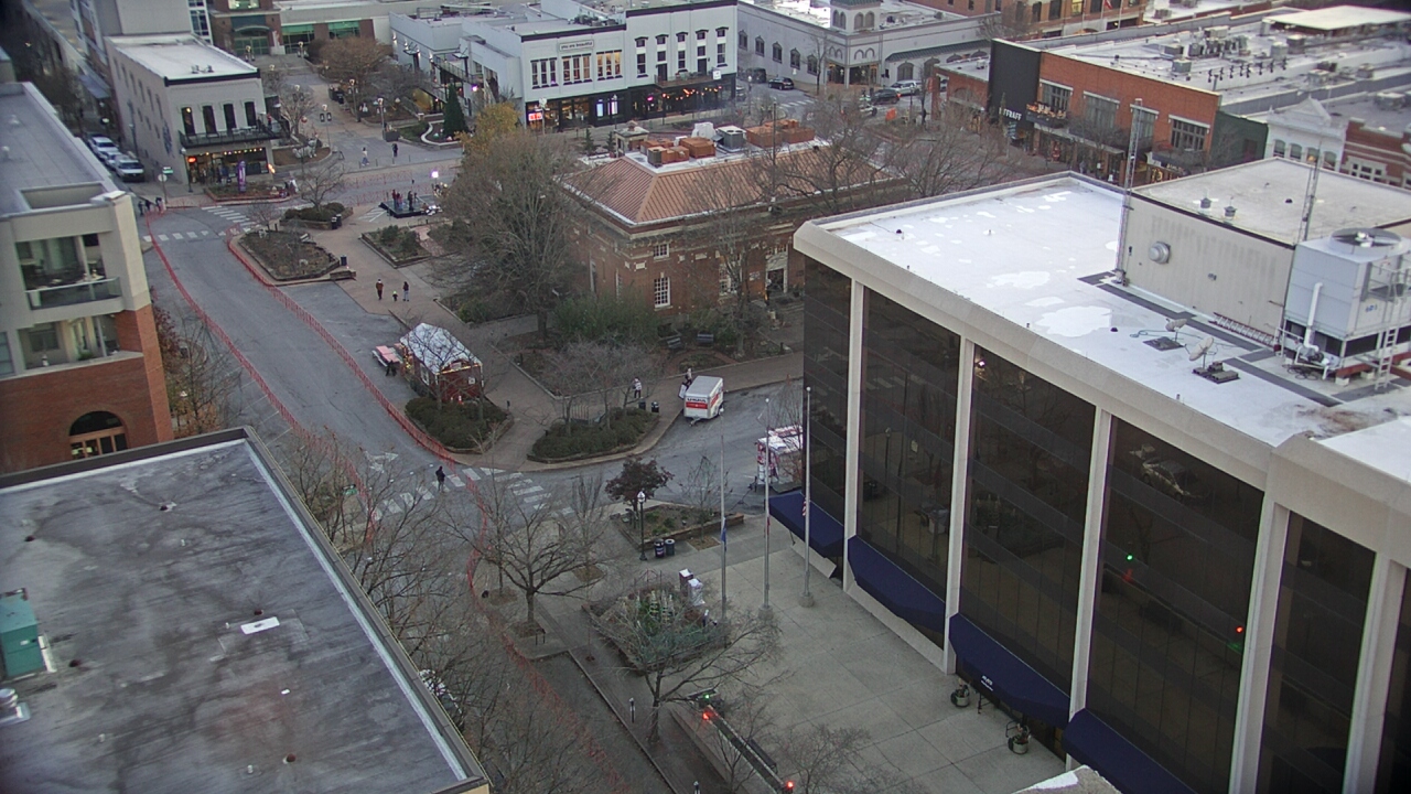 Thumbnail for current weather camera view from The Graduate Hotel in Fayetteville, Arkansas