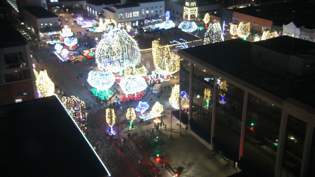 Thumbnail for current weather camera view from The Graduate Hotel in Fayetteville, Arkansas