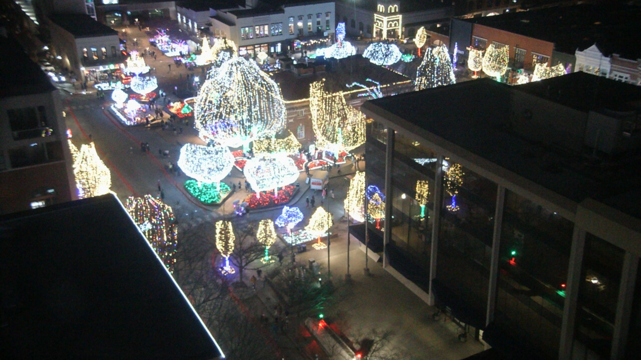 Thumbnail for current weather camera view from The Graduate Hotel in Fayetteville, Arkansas