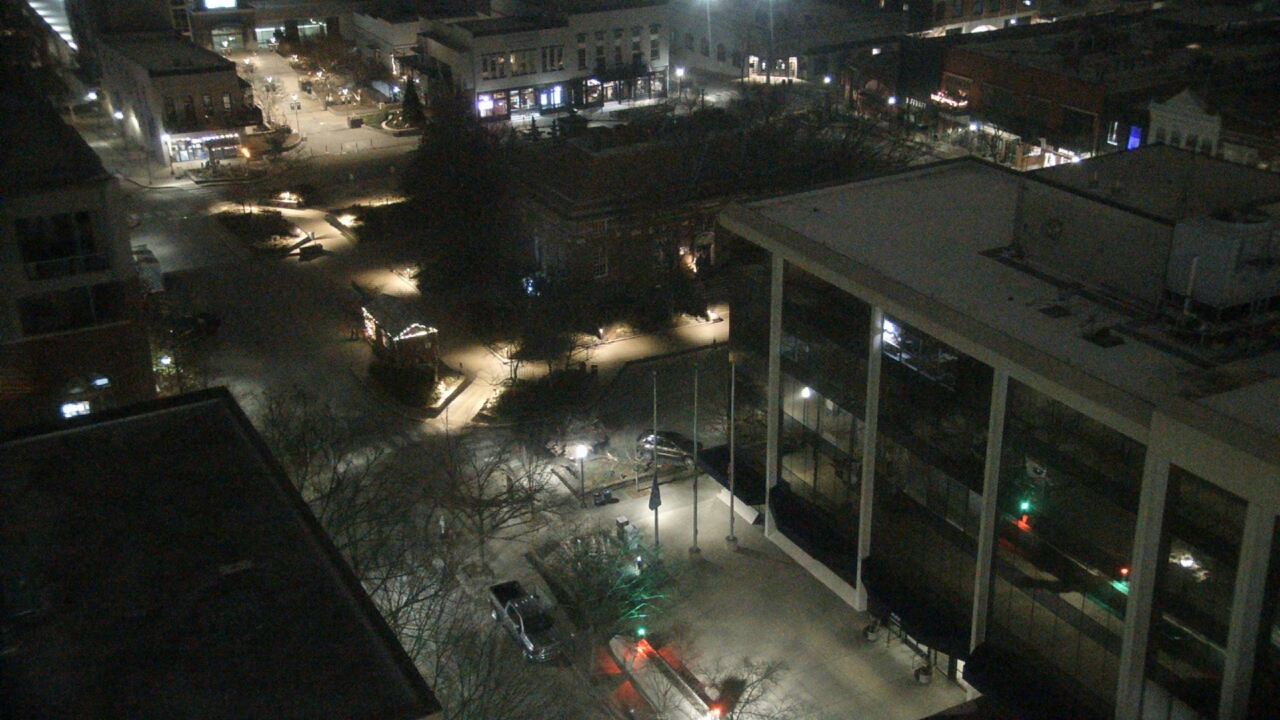 Thumbnail for current weather camera view from The Graduate Hotel in Fayetteville, Arkansas