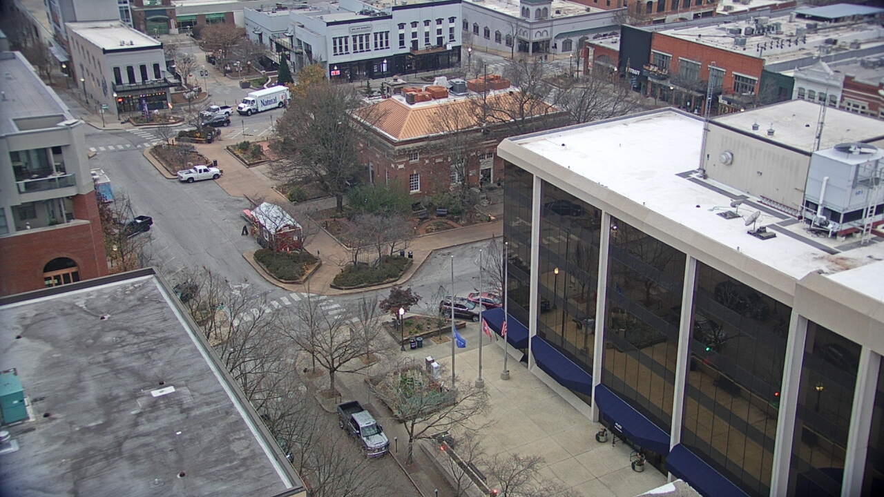 Thumbnail for current weather camera view from The Graduate Hotel in Fayetteville, Arkansas