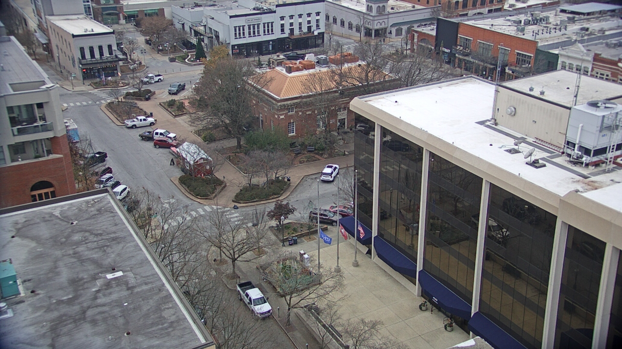 Thumbnail for current weather camera view from The Graduate Hotel in Fayetteville, Arkansas