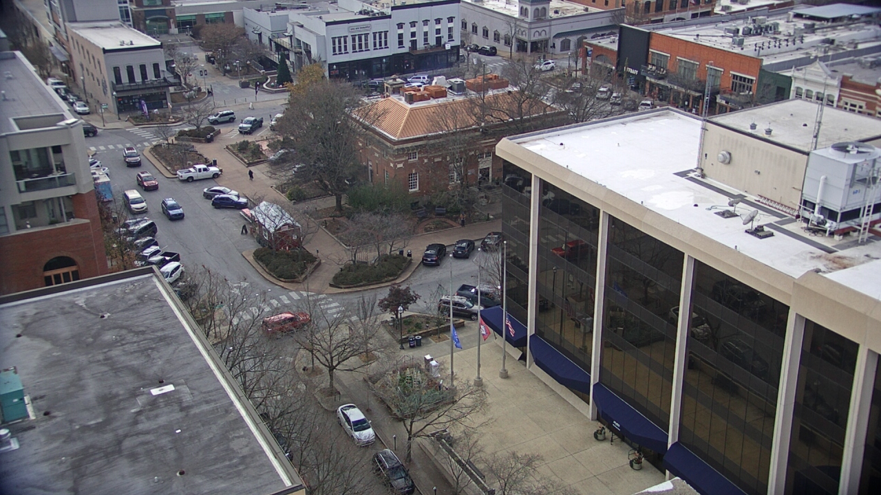 Thumbnail for current weather camera view from The Graduate Hotel in Fayetteville, Arkansas