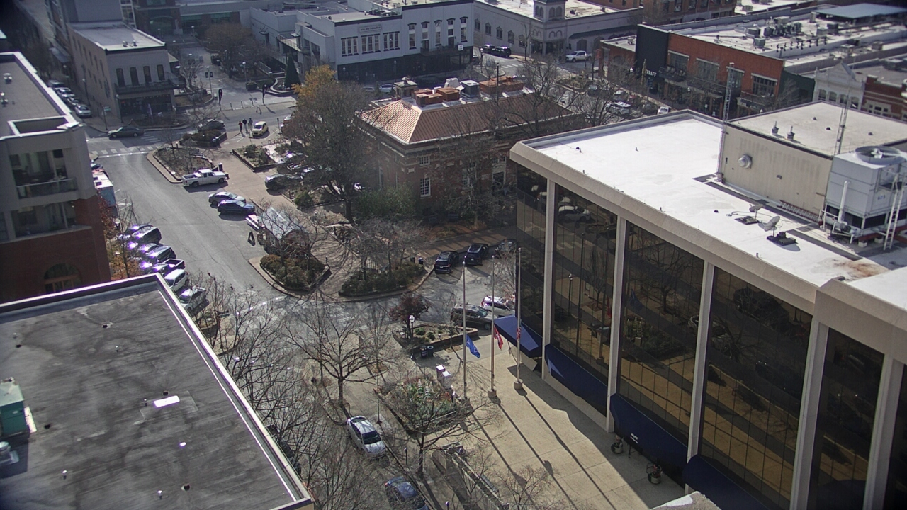 Thumbnail for current weather camera view from The Graduate Hotel in Fayetteville, Arkansas
