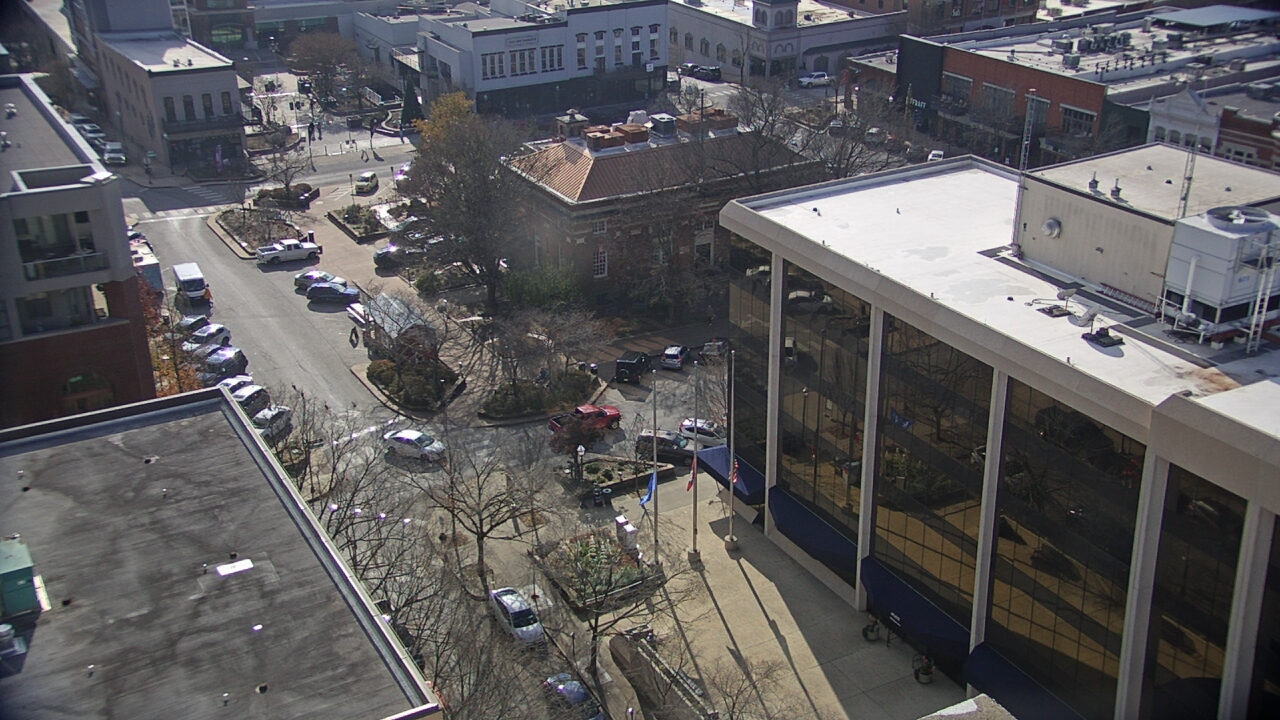Thumbnail for current weather camera view from The Graduate Hotel in Fayetteville, Arkansas