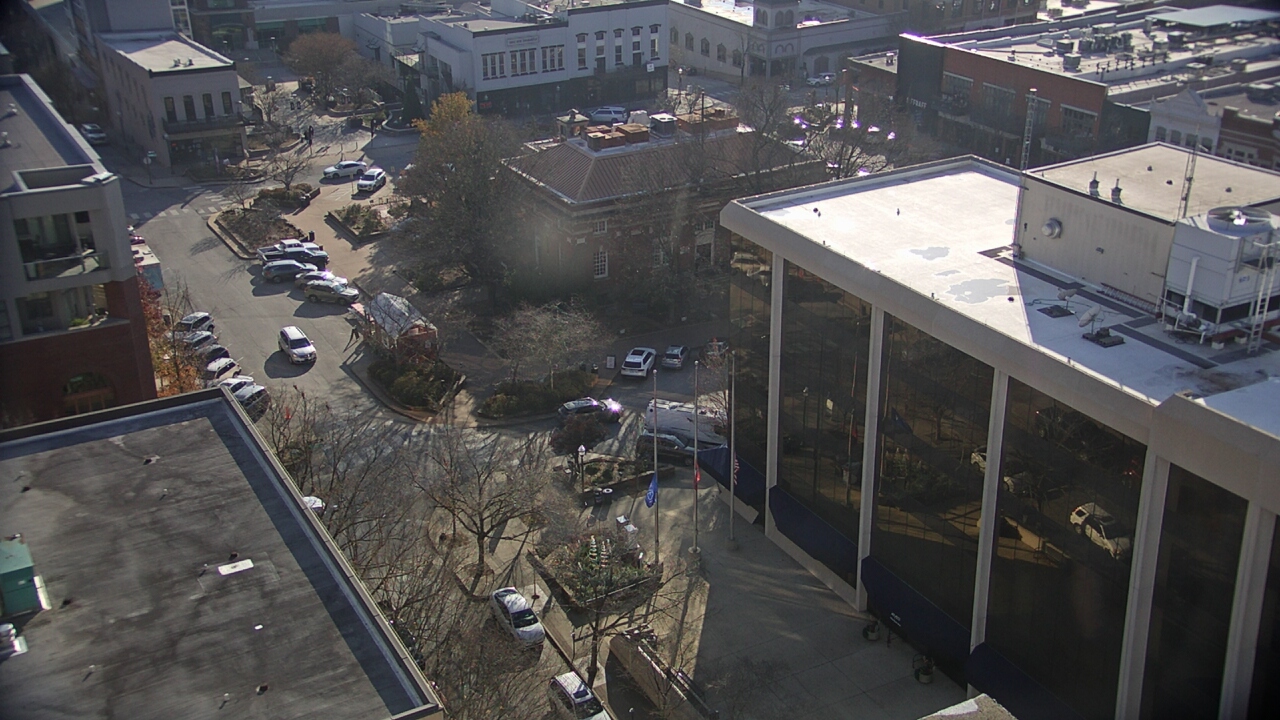 Thumbnail for current weather camera view from The Graduate Hotel in Fayetteville, Arkansas