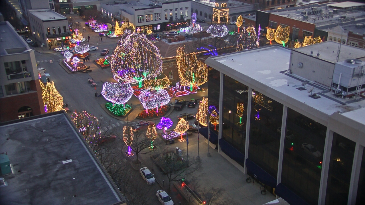 Thumbnail for current weather camera view from The Graduate Hotel in Fayetteville, Arkansas