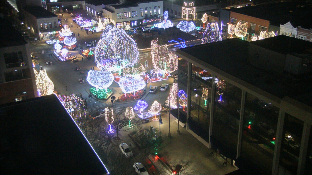 Thumbnail for current weather camera view from The Graduate Hotel in Fayetteville, Arkansas