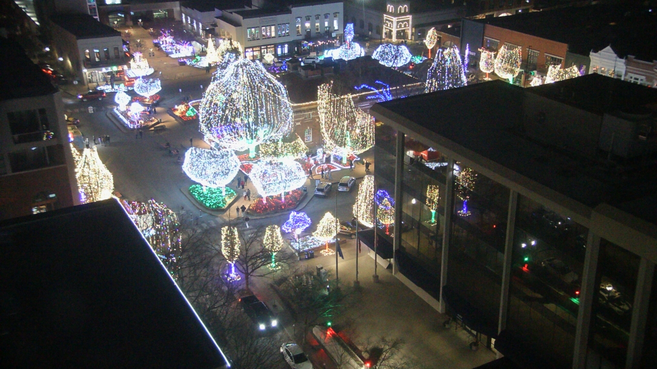 Thumbnail for current weather camera view from The Graduate Hotel in Fayetteville, Arkansas