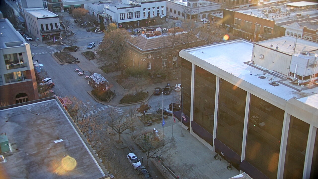 Thumbnail for current weather camera view from The Graduate Hotel in Fayetteville, Arkansas