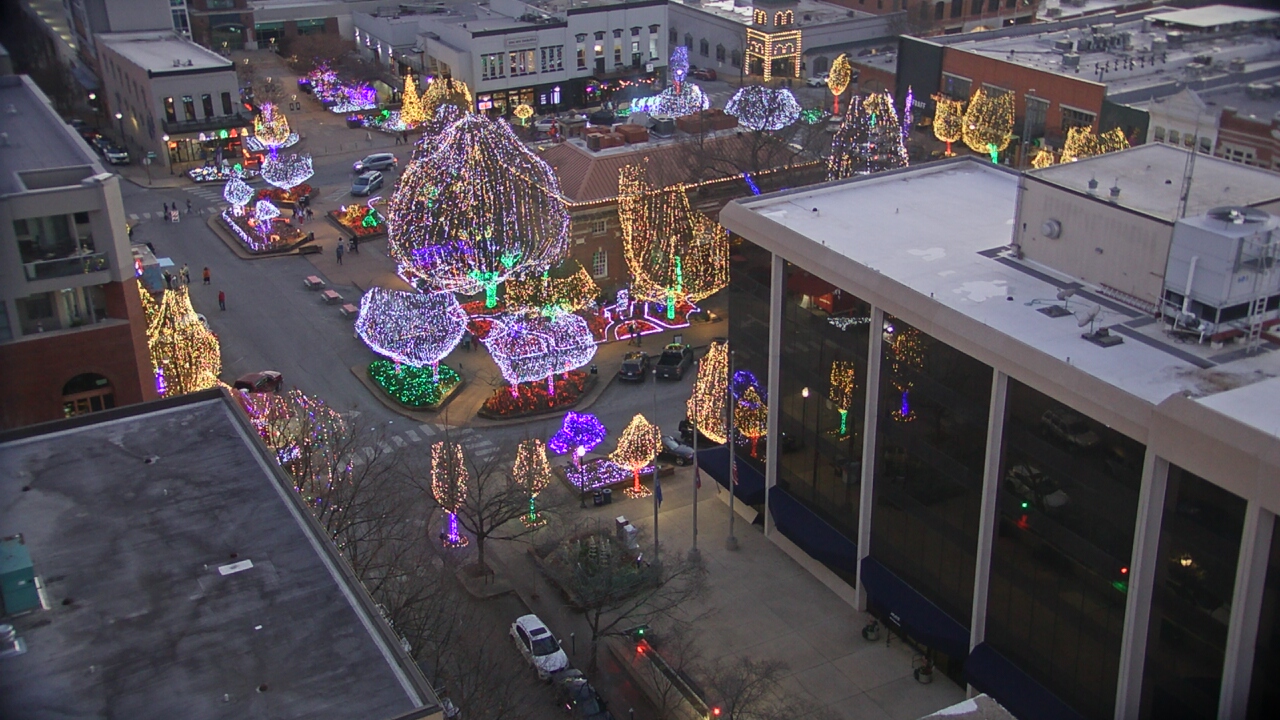 Thumbnail for current weather camera view from The Graduate Hotel in Fayetteville, Arkansas
