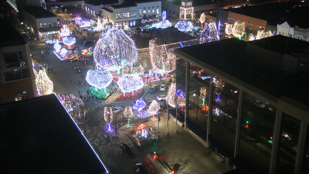 Thumbnail for current weather camera view from The Graduate Hotel in Fayetteville, Arkansas