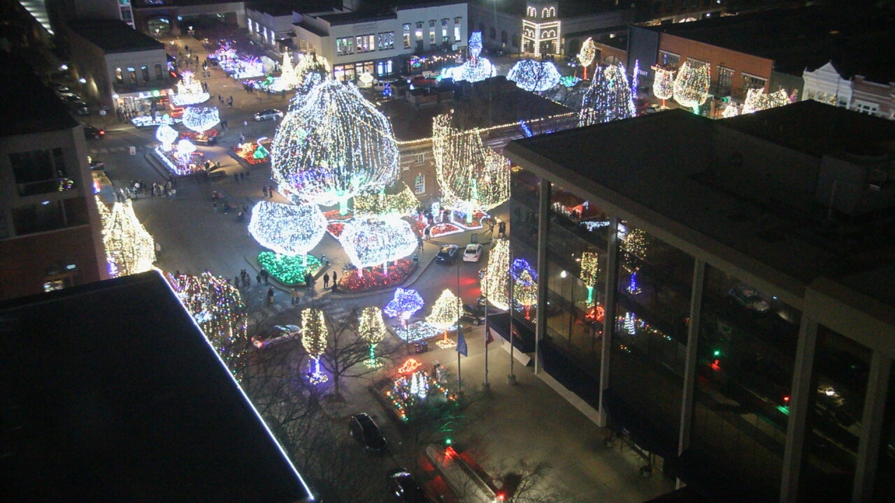 Thumbnail for current weather camera view from The Graduate Hotel in Fayetteville, Arkansas