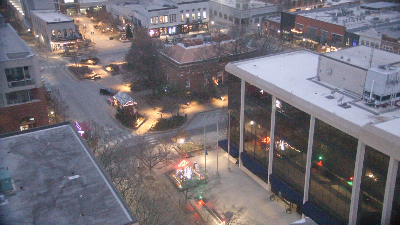 Thumbnail for current weather camera view from The Graduate Hotel in Fayetteville, Arkansas