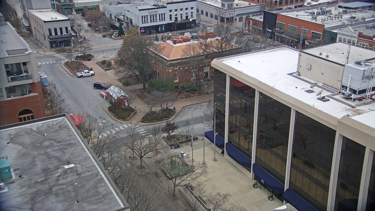 Thumbnail for current weather camera view from The Graduate Hotel in Fayetteville, Arkansas