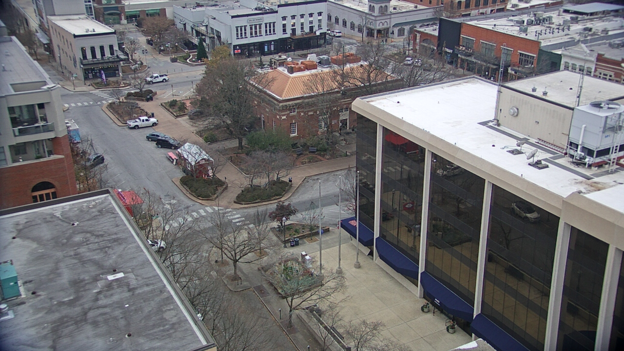 Thumbnail for current weather camera view from The Graduate Hotel in Fayetteville, Arkansas