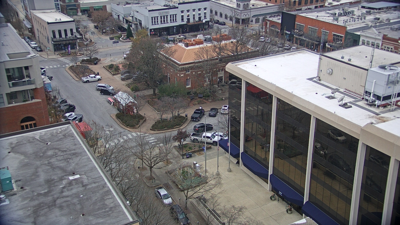 Thumbnail for current weather camera view from The Graduate Hotel in Fayetteville, Arkansas