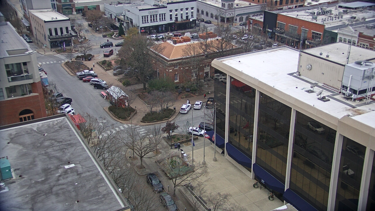 Thumbnail for current weather camera view from The Graduate Hotel in Fayetteville, Arkansas