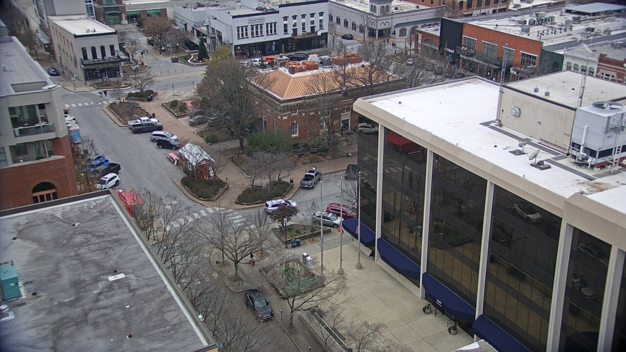 Thumbnail for current weather camera view from The Graduate Hotel in Fayetteville, Arkansas