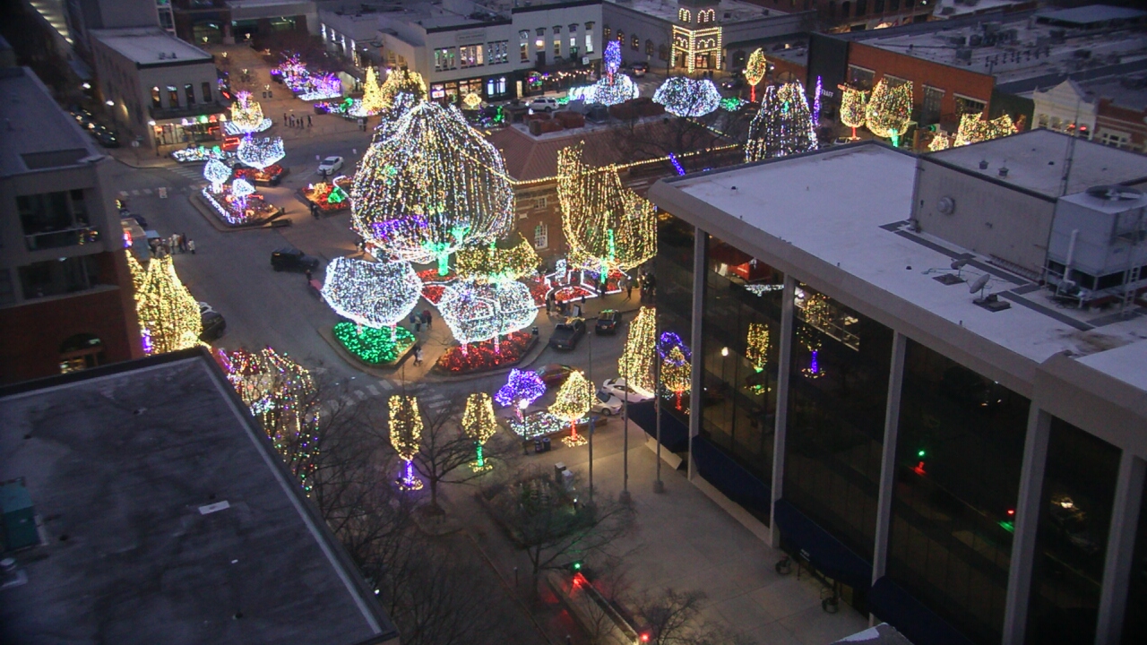 Thumbnail for current weather camera view from The Graduate Hotel in Fayetteville, Arkansas
