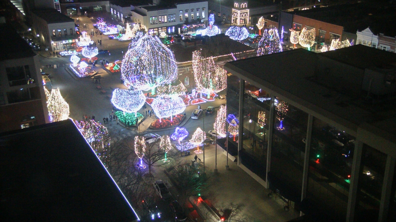 Thumbnail for current weather camera view from The Graduate Hotel in Fayetteville, Arkansas