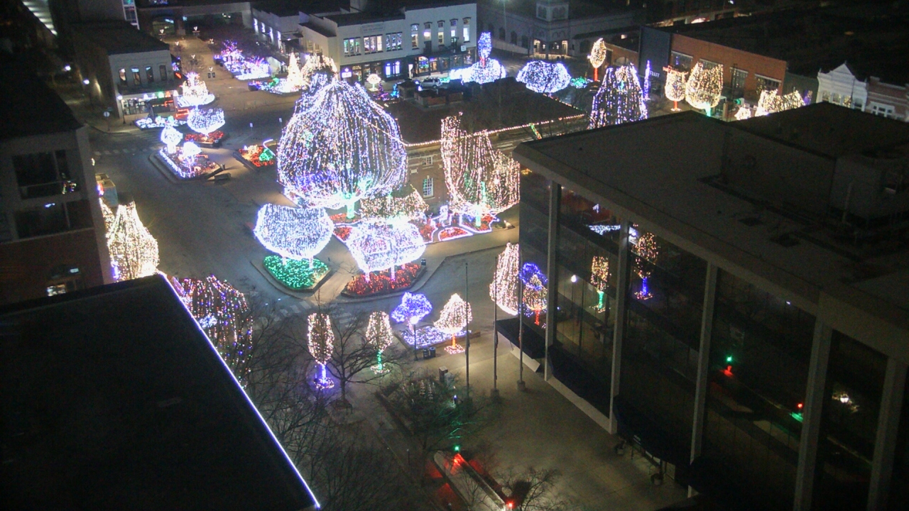 Thumbnail for current weather camera view from The Graduate Hotel in Fayetteville, Arkansas