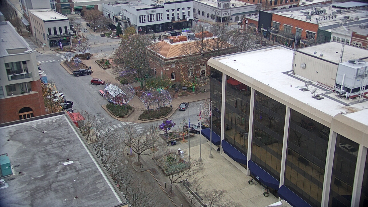 Thumbnail for current weather camera view from The Graduate Hotel in Fayetteville, Arkansas