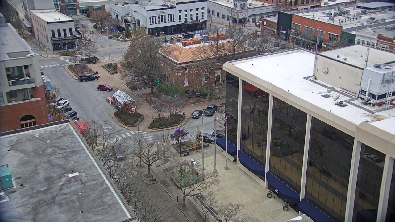 Thumbnail for current weather camera view from The Graduate Hotel in Fayetteville, Arkansas