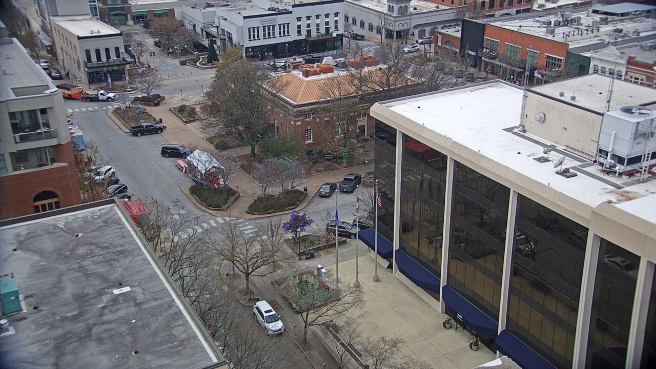 Thumbnail for current weather camera view from The Graduate Hotel in Fayetteville, Arkansas