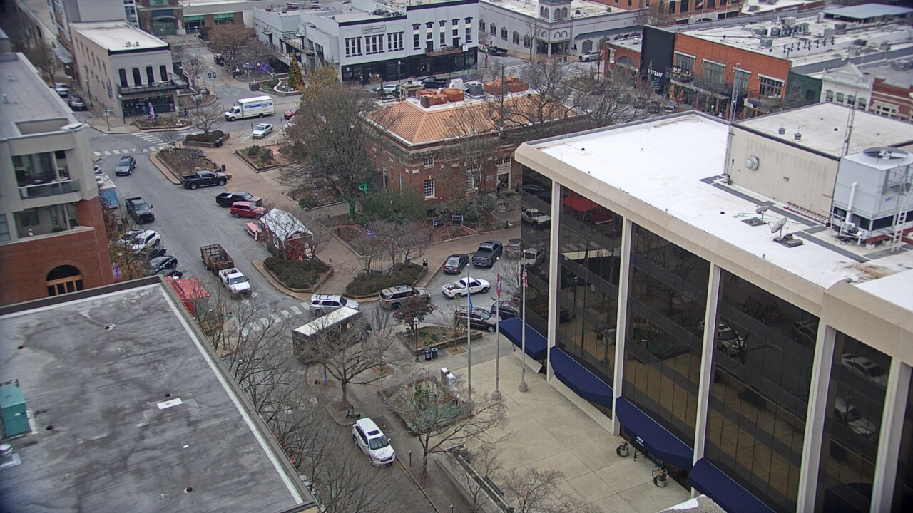 Thumbnail for current weather camera view from The Graduate Hotel in Fayetteville, Arkansas