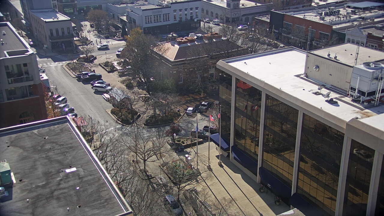 Thumbnail for current weather camera view from The Graduate Hotel in Fayetteville, Arkansas