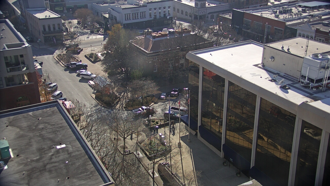 Thumbnail for current weather camera view from The Graduate Hotel in Fayetteville, Arkansas