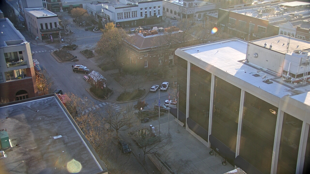 Thumbnail for current weather camera view from The Graduate Hotel in Fayetteville, Arkansas