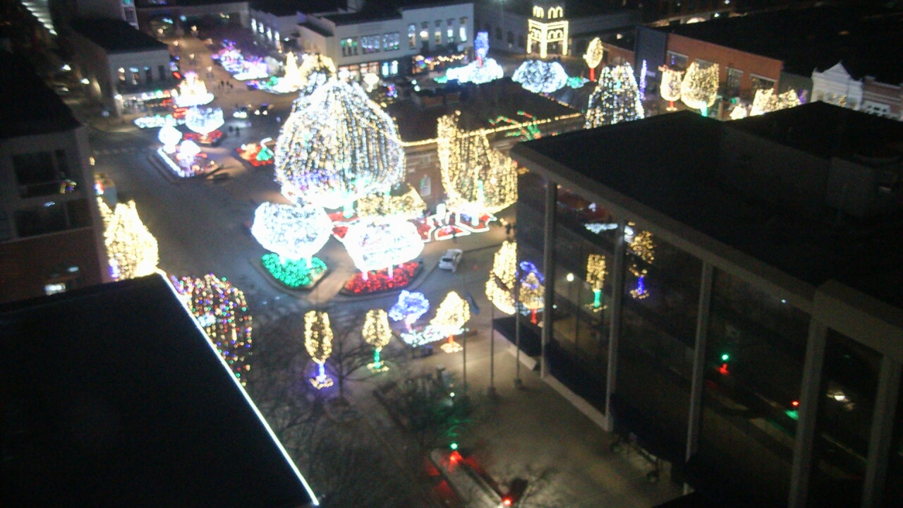 Thumbnail for current weather camera view from The Graduate Hotel in Fayetteville, Arkansas