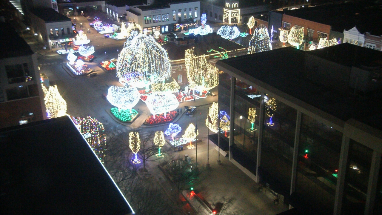 Thumbnail for current weather camera view from The Graduate Hotel in Fayetteville, Arkansas