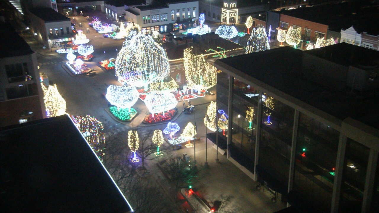 Thumbnail for current weather camera view from The Graduate Hotel in Fayetteville, Arkansas