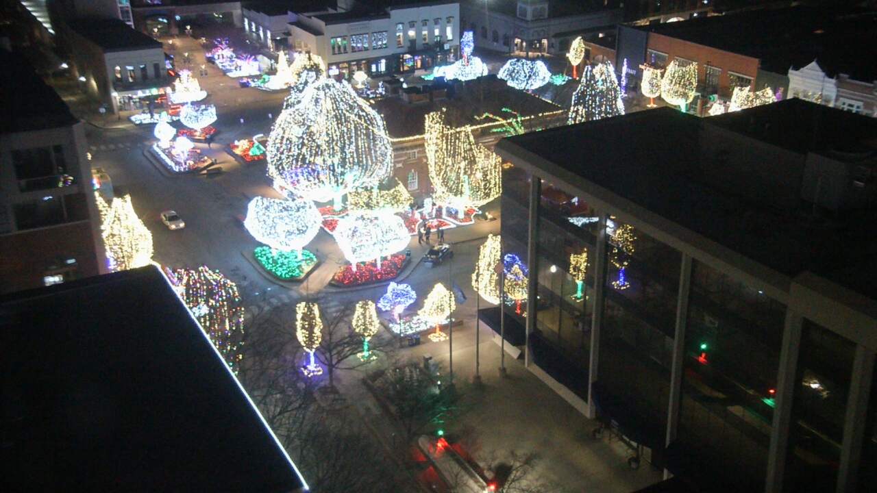 Thumbnail for current weather camera view from The Graduate Hotel in Fayetteville, Arkansas