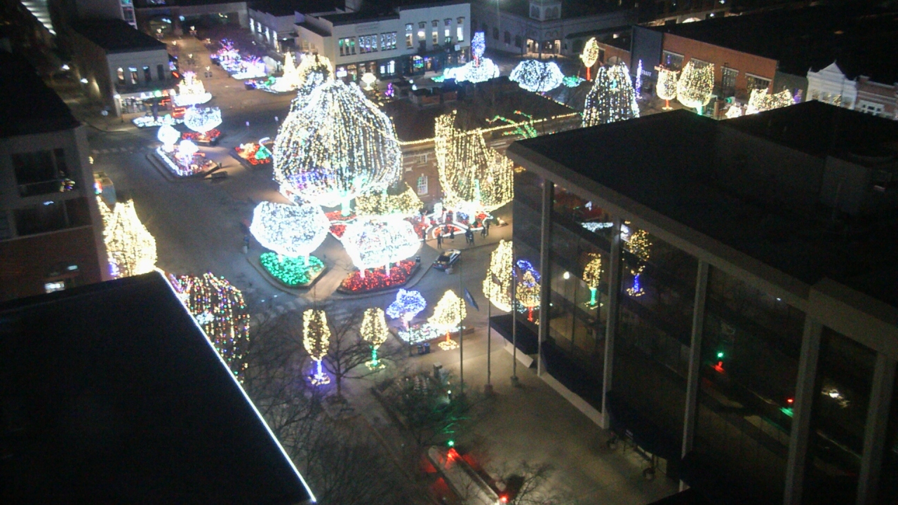 Thumbnail for current weather camera view from The Graduate Hotel in Fayetteville, Arkansas