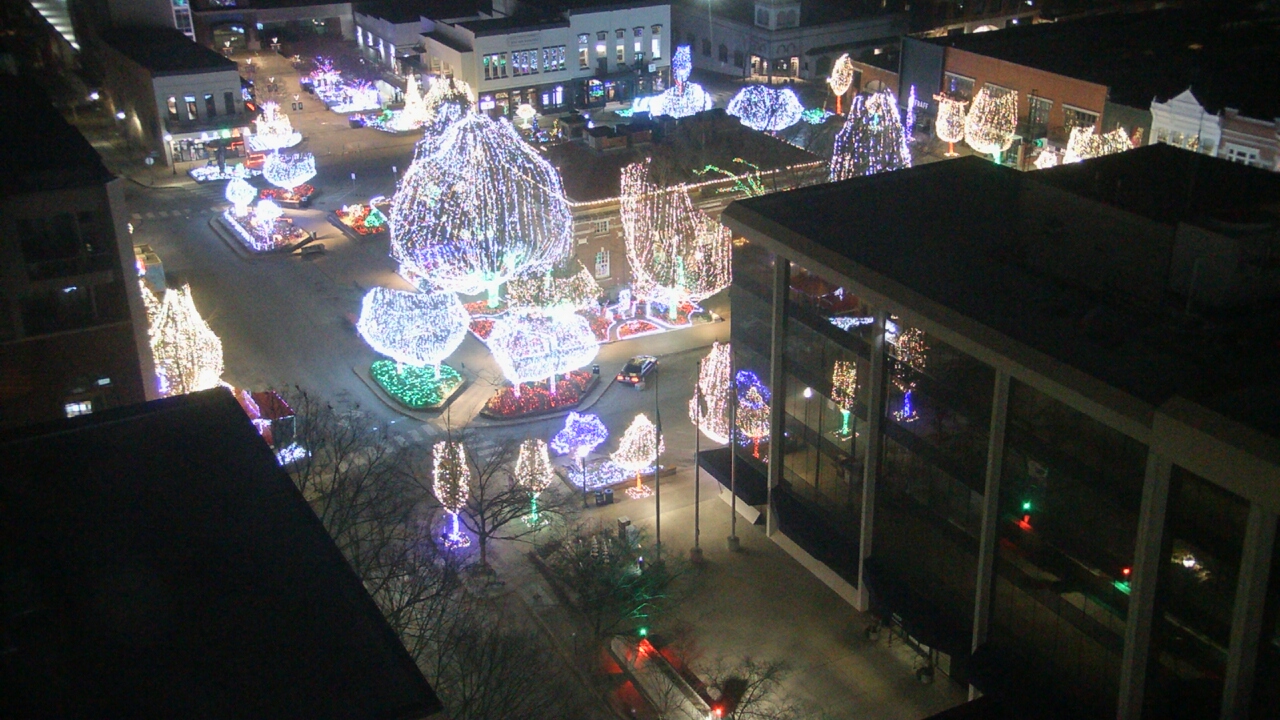 Thumbnail for current weather camera view from The Graduate Hotel in Fayetteville, Arkansas