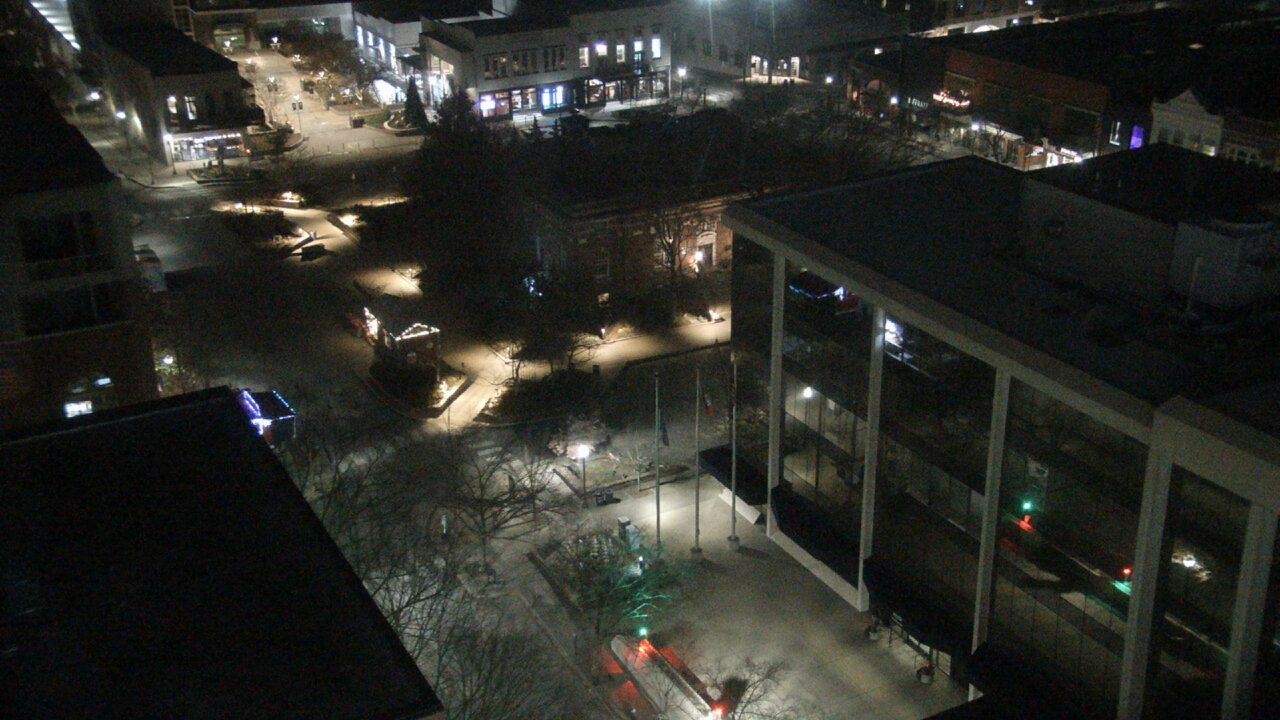 Thumbnail for current weather camera view from The Graduate Hotel in Fayetteville, Arkansas