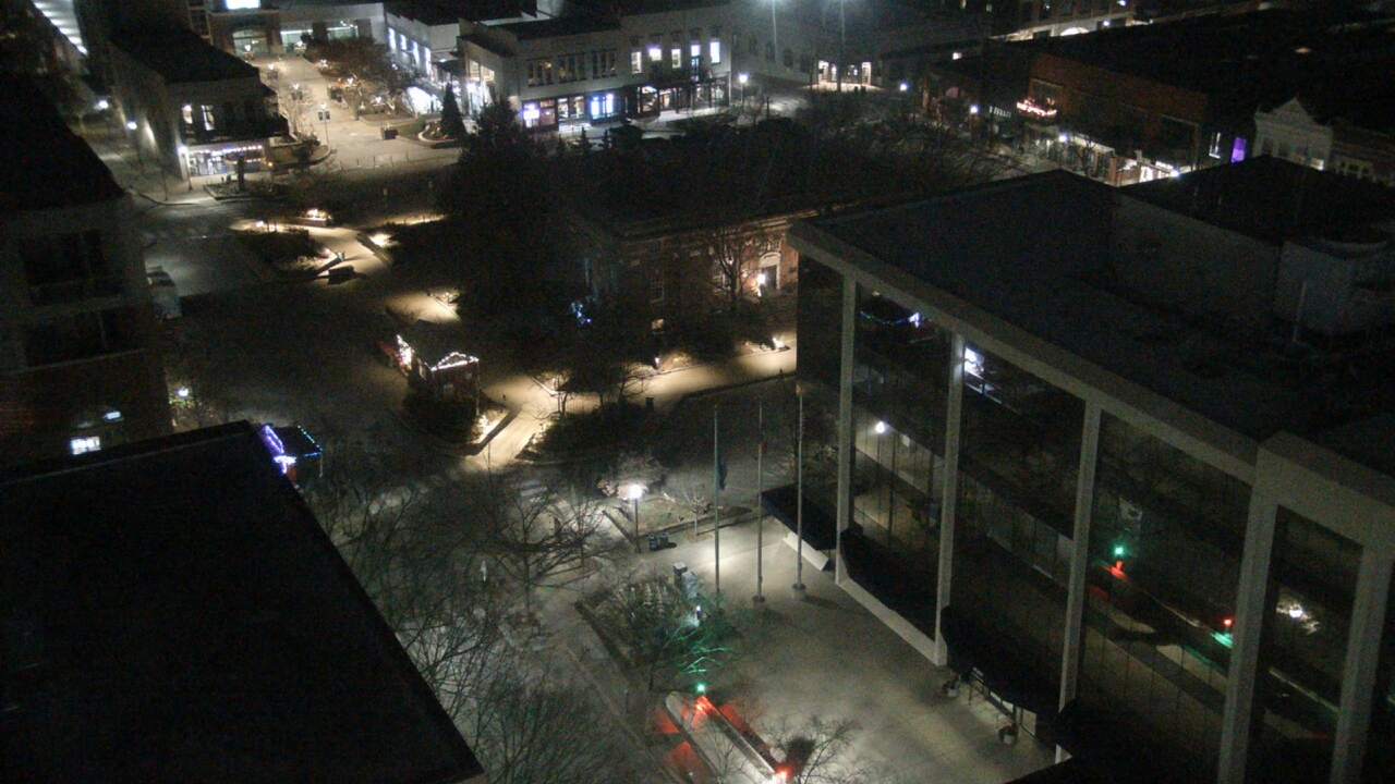 Thumbnail for current weather camera view from The Graduate Hotel in Fayetteville, Arkansas
