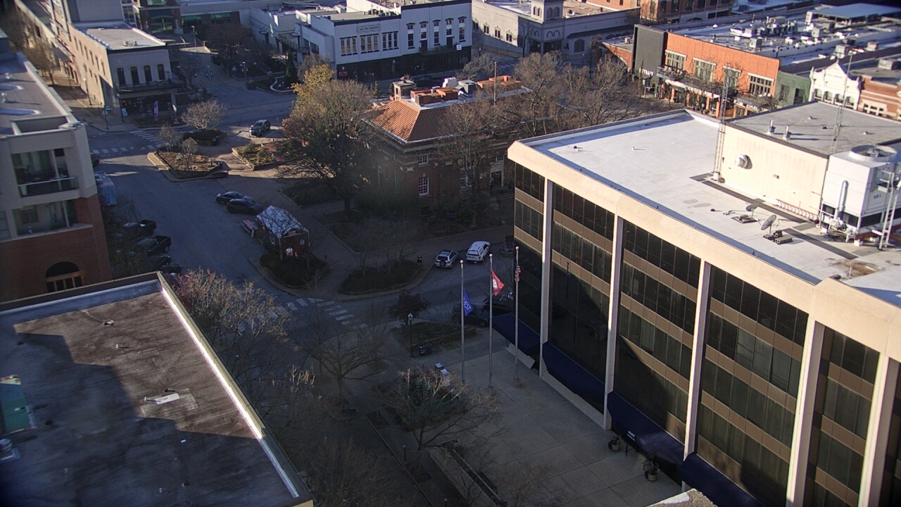 Thumbnail for current weather camera view from The Graduate Hotel in Fayetteville, Arkansas